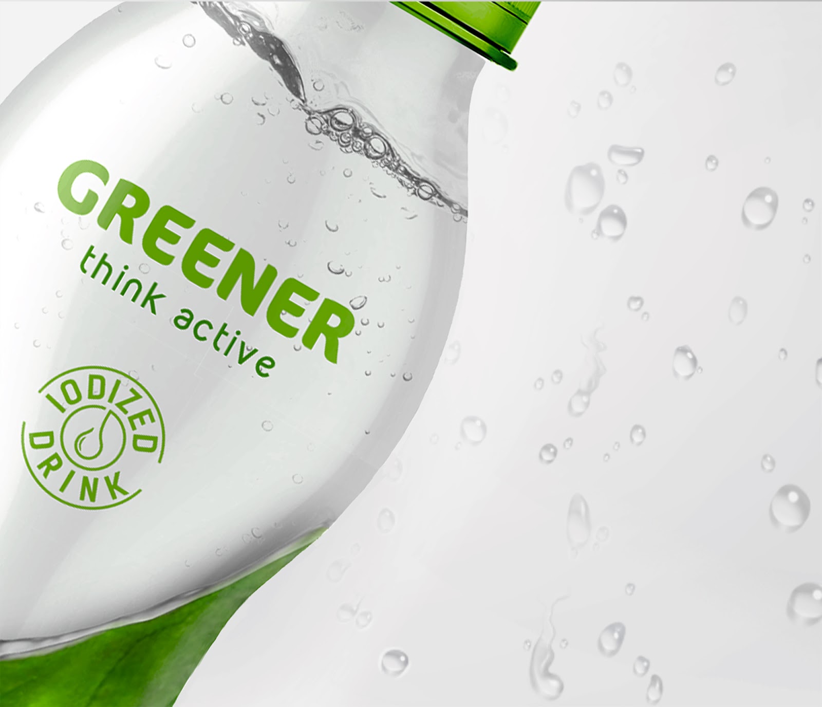 碘化饮料包装设计，绿色是永恒的主题(图3)