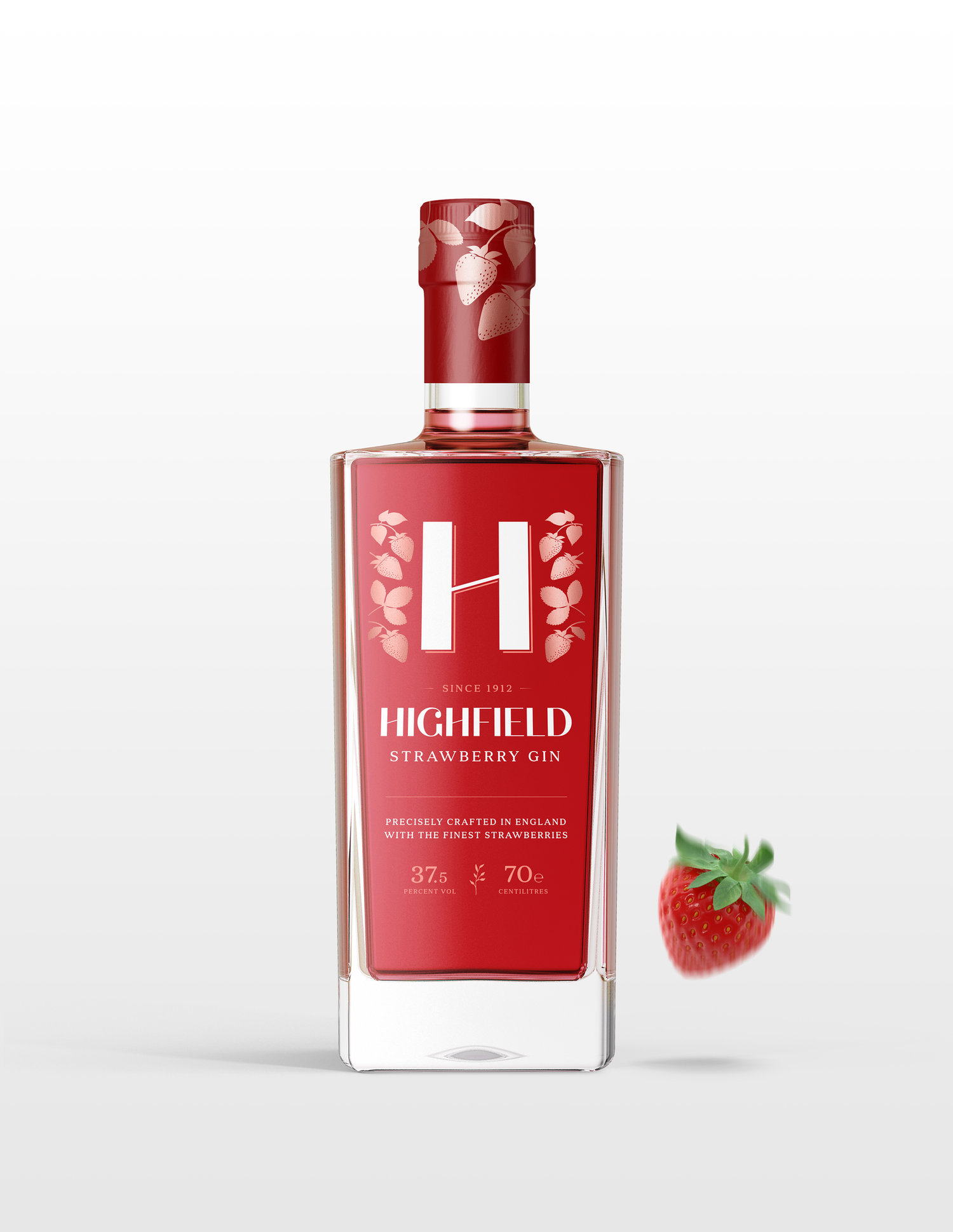 Highfield Gin酒的品牌和包装设计(图5)