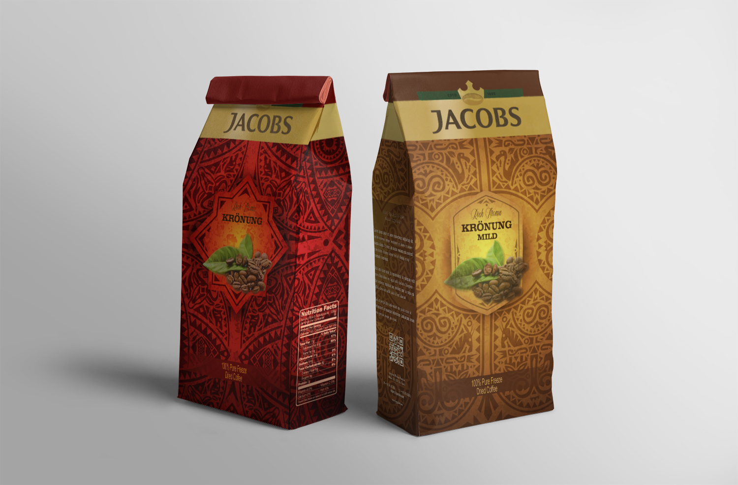 雅各布咖啡和特色饮料包装设计(图1)
