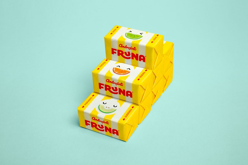 秘鲁的Fruna糖果包装重新设计(图1)