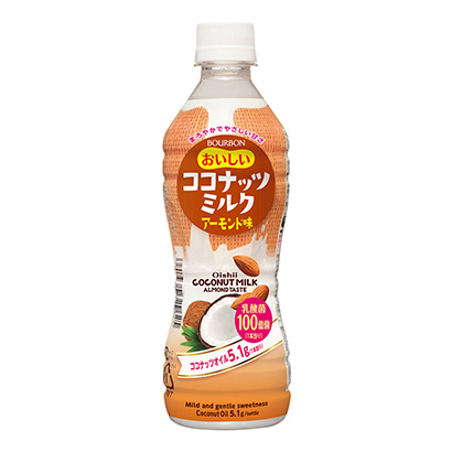 美味椰奶杏仁味饮料包装设计(图1)