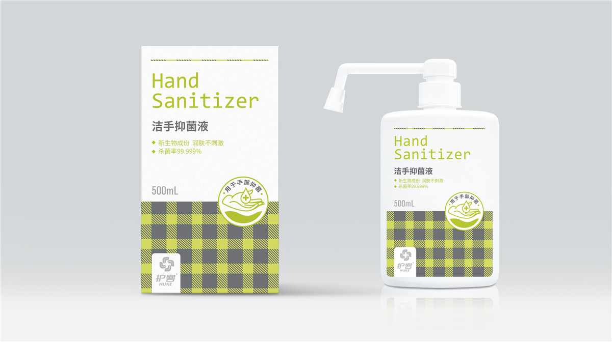 护客系列洗手液包装设计(图5)