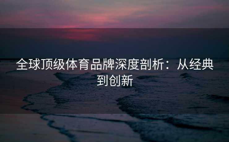 全球顶级体育品牌深度剖析：从经典到创新